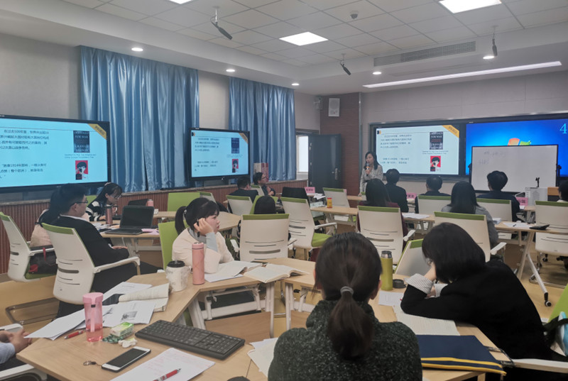 湖北工业大学304永利集团登录入口华倩博士来我校讲示范课(图2) 湖北工业大学304永利集团登录入口华倩博士来我校讲示范课(图2)